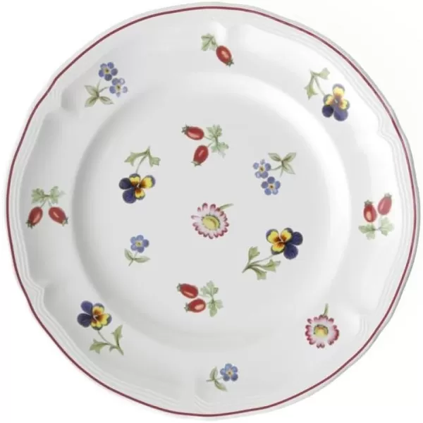 Villeroy &amp; Boch Petite Fleur Bread Plate, 17 cm, Premium Porcelain, White/Colourful