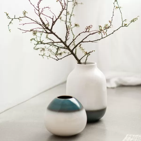 Villeroy &amp; Boch Lave Home Nek Vase Small Beige, 41.5oz