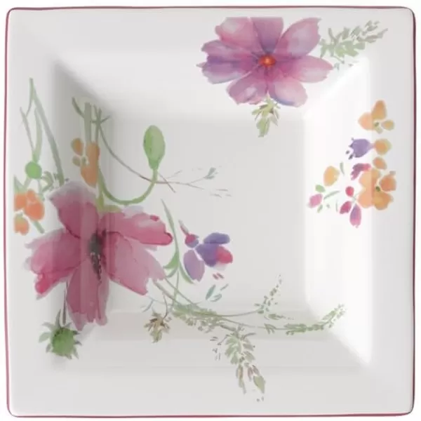 Villeroy &amp; Boch Mariefleur Gifts Container, 11 cm, Premium Porcelain, Multicoloured/Pink/Yellow/Green