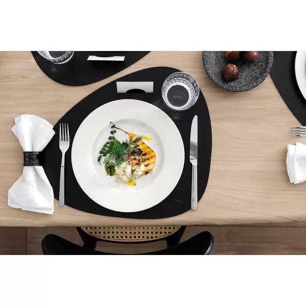Villeroy &amp; Boch Twist Plate 6 People 12-Pieces Elegant Premium Porcelain Crockery Set White Dishwasher Safe