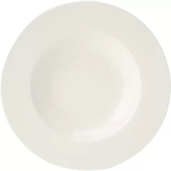Villeroy &amp; Boch Twist Plate 6 People 12-Pieces Elegant Premium Porcelain Crockery Set White Dishwasher Safe