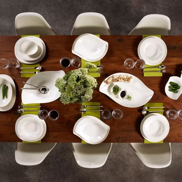 Villeroy &amp; Boch - 10-3461-3575 Villeroy &amp; Boch New Cottage Special Serve Salad Deep Bowl, 11.5 in, White