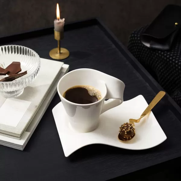 Villeroy &amp; Boch New Wave B&amp;B Appetizer Plate, 7 x 6 in, White