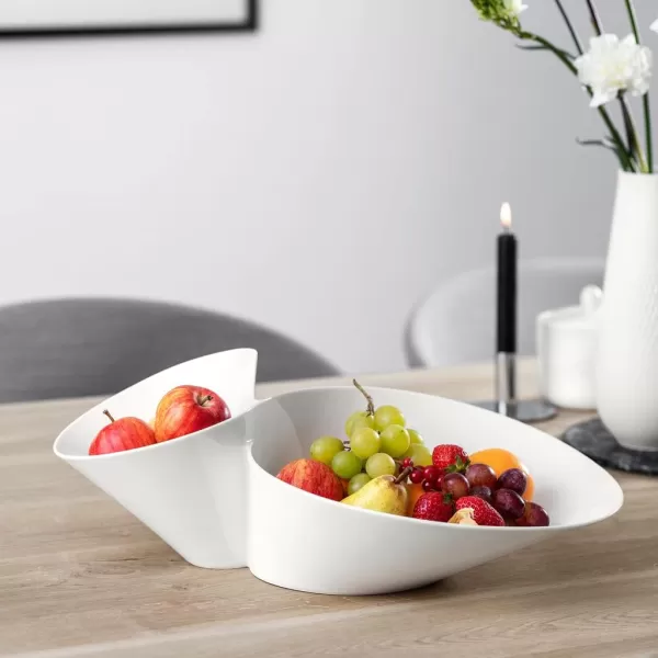 Villeroy &amp; Boch New Wave Move 2 , 5.5 x 6 in, White, 1 Count 