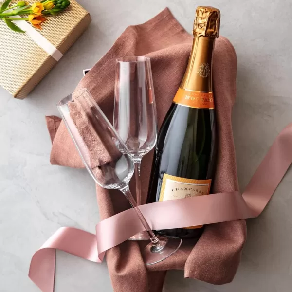 Villeroy &amp; Boch - Rose Garden Champagne Flute, Set of 4, 120 ml, Crystal Glass