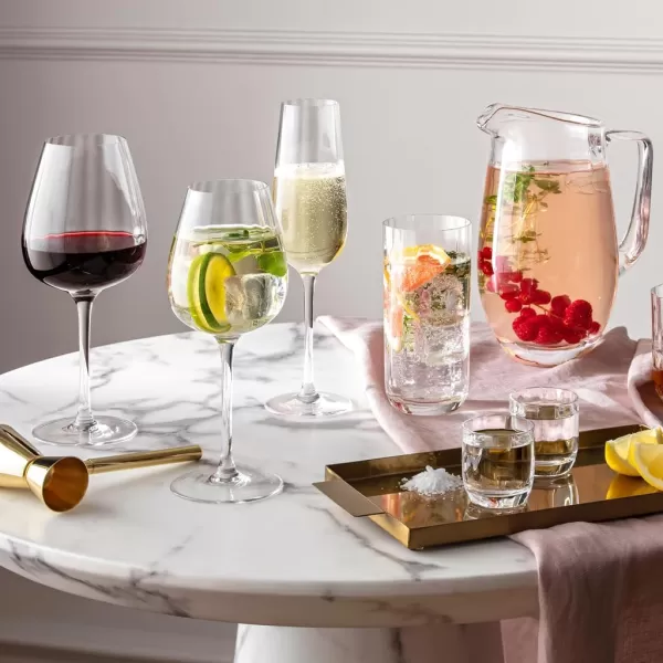 Villeroy &amp; Boch - Rose Garden Champagne Flute, Set of 4, 120 ml, Crystal Glass