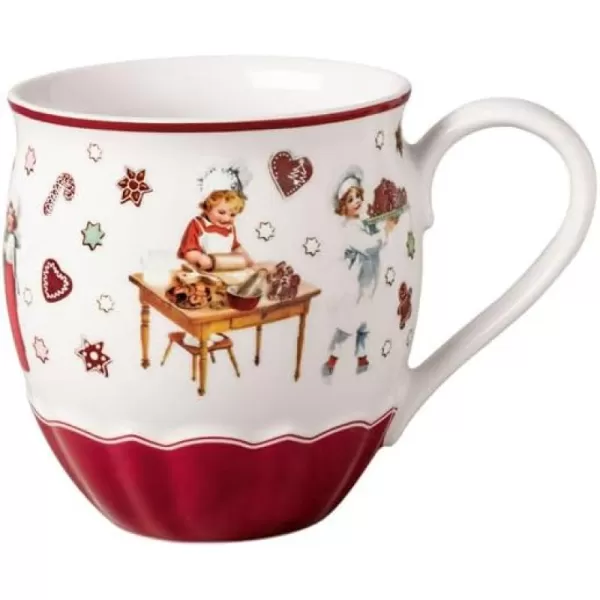 Villeroy &amp; Boch Annual Christmas Edition Bowl, Small, Premium Porcelain, 16,5X16,5X3,5CM, Multicloured