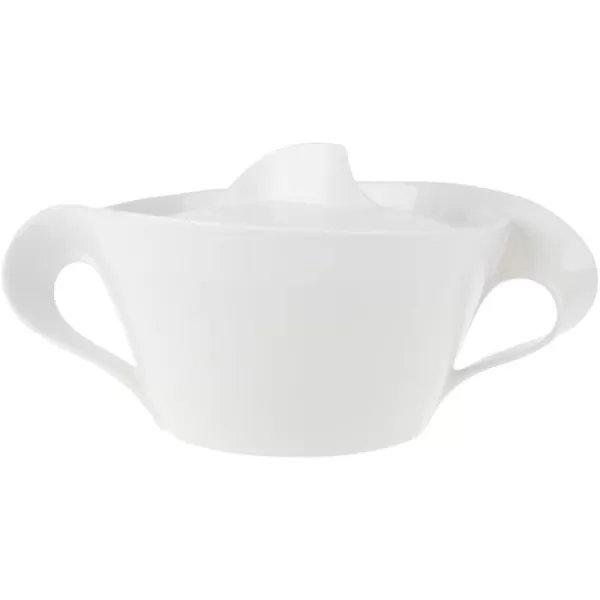 Villeroy &amp; Boch New Wave Move 2 , 5.5 x 6 in, White, 1 Count 