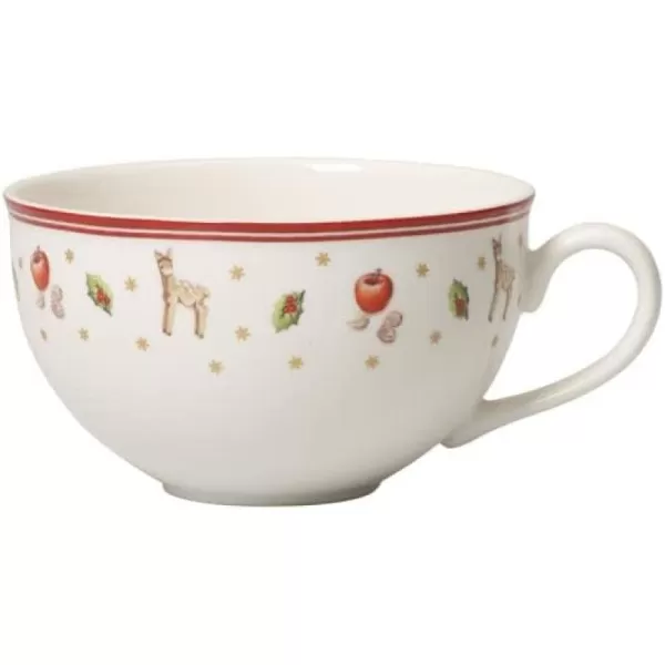 Villeroy &amp; Boch Delight White Coffee Cup Saucer, 7.5"