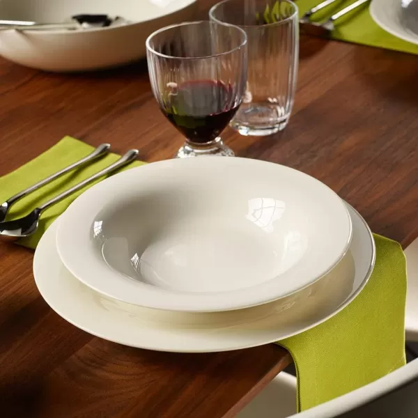 Villeroy &amp; Boch New Cottage Basic Rim Soup, 9 in, White