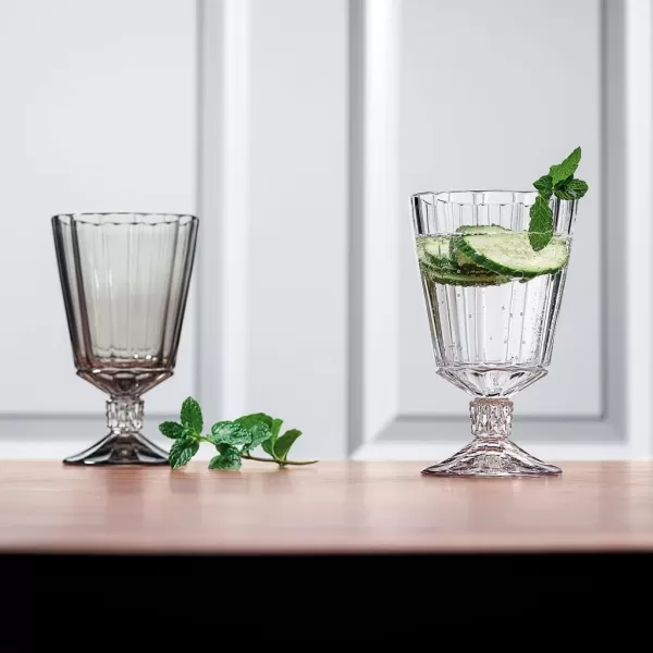 Villeroy &amp; Boch Opera Goblet : Set of 4, 6 in/12 oz, Crystal Glass, Clear