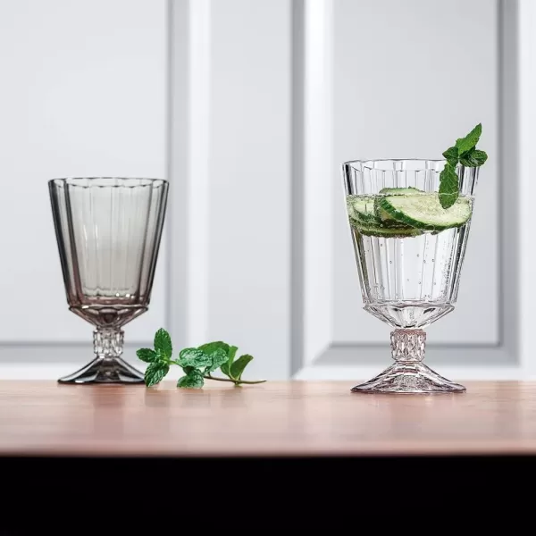 Villeroy &amp; Boch Opera Goblet : Set of 4, 6 in/12 oz, Crystal Glass, Clear