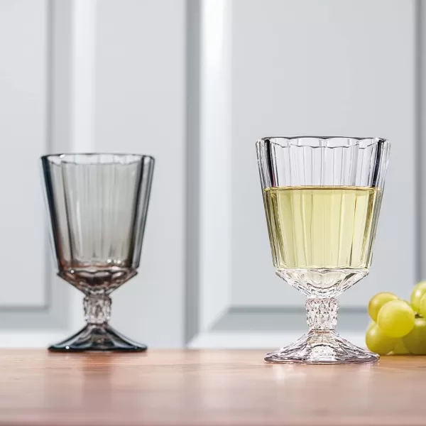 Villeroy &amp; Boch Opera Goblet : Set of 4, 6 in/12 oz, Crystal Glass, Clear