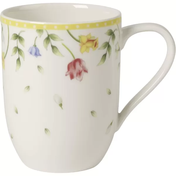 Villeroy &amp; Boch Spring Awakening Egg Boat, Rooster &amp; Hen, Porcelain, Multi-Coloured