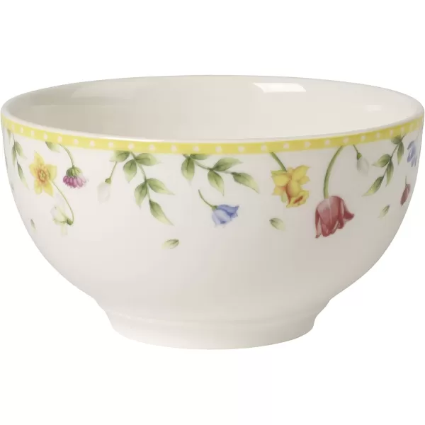 Villeroy &amp; Boch Spring Awakening Egg Boat, Rooster &amp; Hen, Porcelain, Multi-Coloured