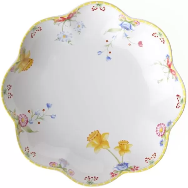 Villeroy &amp; Boch Spring Awakening Small Bowl, Porcelain, Yellow/Green/Red