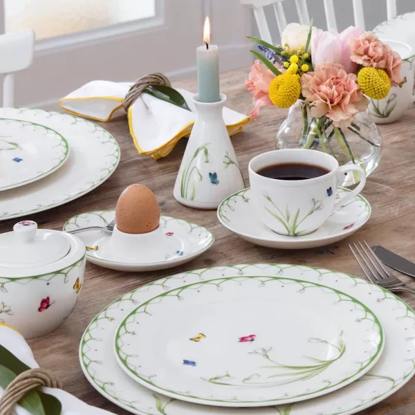 Villeroy &amp; Boch Spring Fantasy Embroidered Runner, Flowers, 19.56" x 56.25"