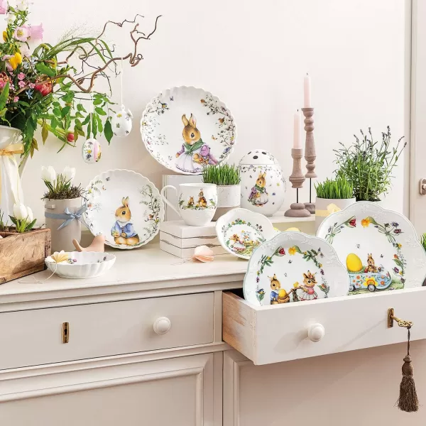 Villeroy &amp; Boch Spring Fantasy Small Paul Bowl for Sweets, Premium Porcelain, Multi-Coloured, 16 x 3.5 cm, 16 x 3,5