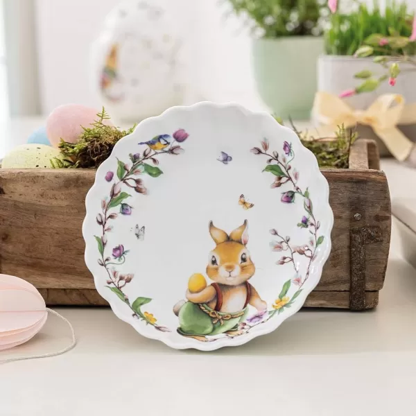 Villeroy &amp; Boch Spring Fantasy Small Paul Bowl for Sweets, Premium Porcelain, Multi-Coloured, 16 x 3.5 cm, 16 x 3,5