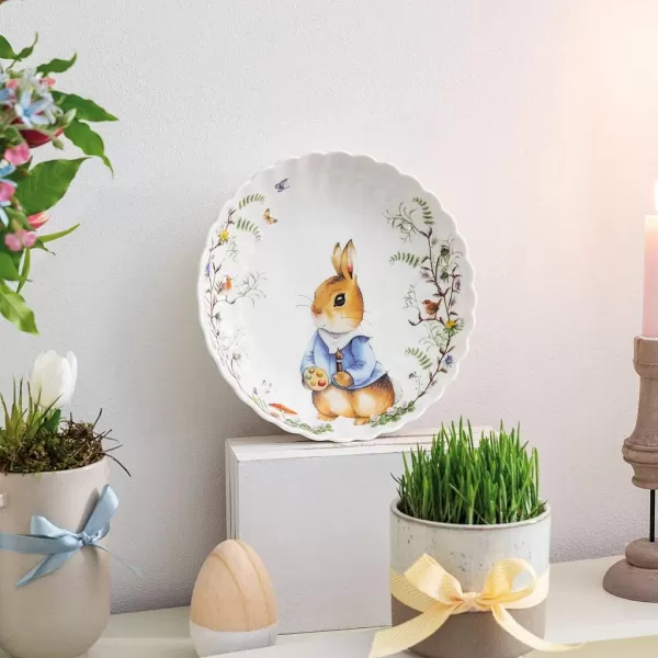 Villeroy &amp; Boch Spring Fantasy Small Paul Bowl for Sweets, Premium Porcelain, Multi-Coloured, 16 x 3.5 cm, 16 x 3,5