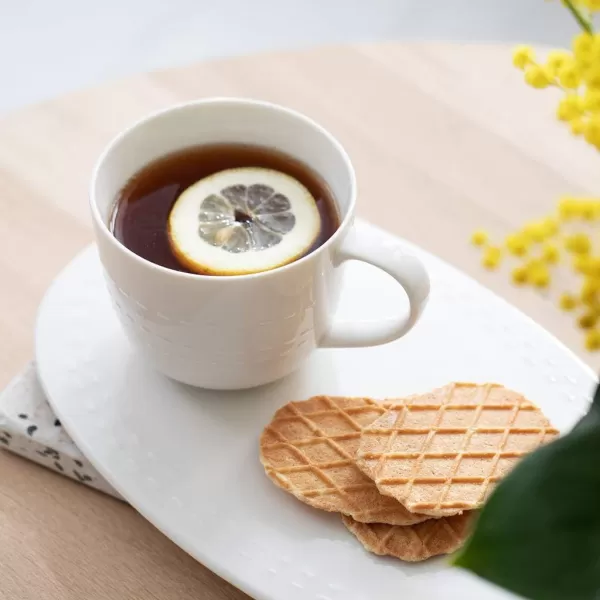 Villeroy &amp; Boch it's my moment Mug Open : Almond, 17 oz, Premium Porcelain, Brown
