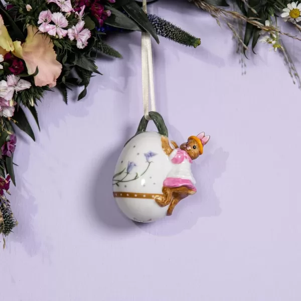 Villeroy &amp; Boch – Annual Easter Edition Egg 2023 6.5 x 4.5 x 7.5 cm, Multicoloured Porcelain Egg
