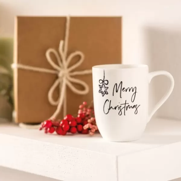 Villeroy &amp; Boch – Statement mug Je t'aime 11.5 x 8 x 10.5 cm, white porcelain cup, 280 ml