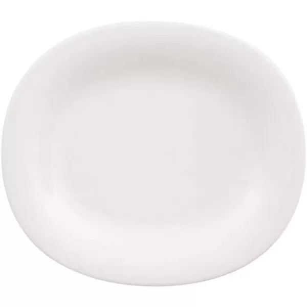 Villeroy &amp; Boch New Cottage Basic Oblong Dinner Plate, 11.5 x 9.75 in, White