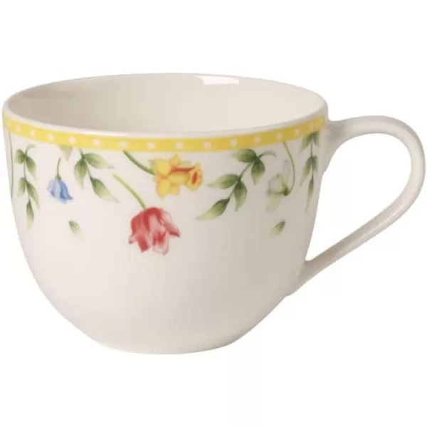 Villeroy &amp; Boch Spring Awakening Mug, Grandpa Hans &amp; Paul 11.5 x 8 x 10.5 cm, Yellow-Green Cup, 280 ml