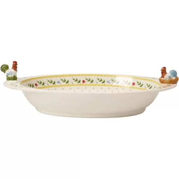 Villeroy &amp; Boch Spring Awakening Small Bowl, Porcelain, Yellow/Green/Red