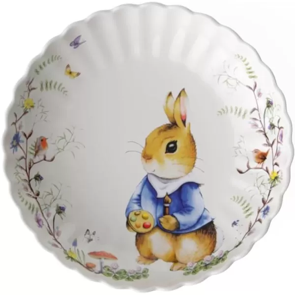Villeroy &amp; Boch Spring Fantasy Small Paul Bowl for Sweets, Premium Porcelain, Multi-Coloured, 16 x 3.5 cm, 16 x 3,5