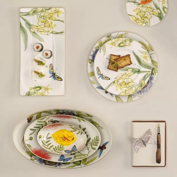 Villeroy &amp; Boch Amazonia Oval Bowl, 30 x 18 cm, Gold