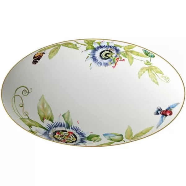 Villeroy &amp; Boch Amazonia Oval Bowl, 30 x 18 cm, Gold