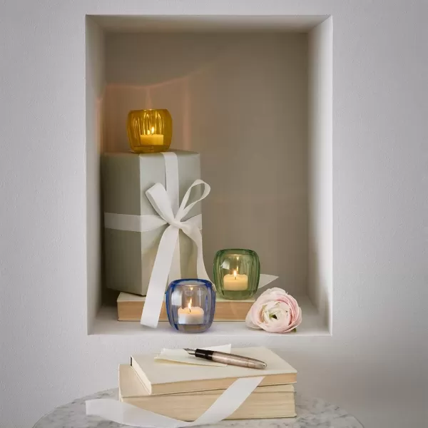 Villeroy &amp; Boch Coloured Delight Tealight Holder, Clear