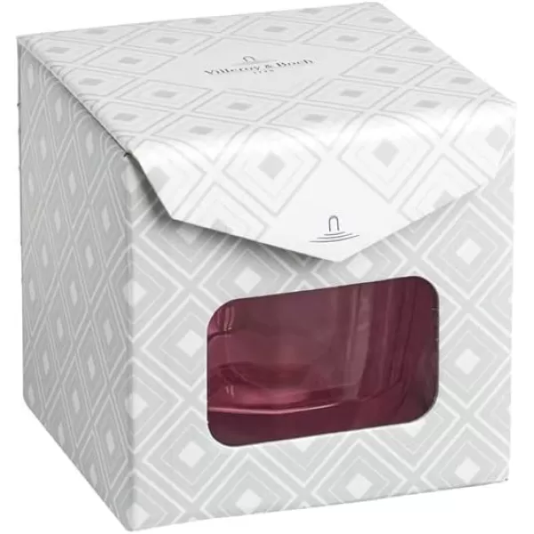 Villeroy &amp; Boch Coloured Delight Tealight Holder, Clear