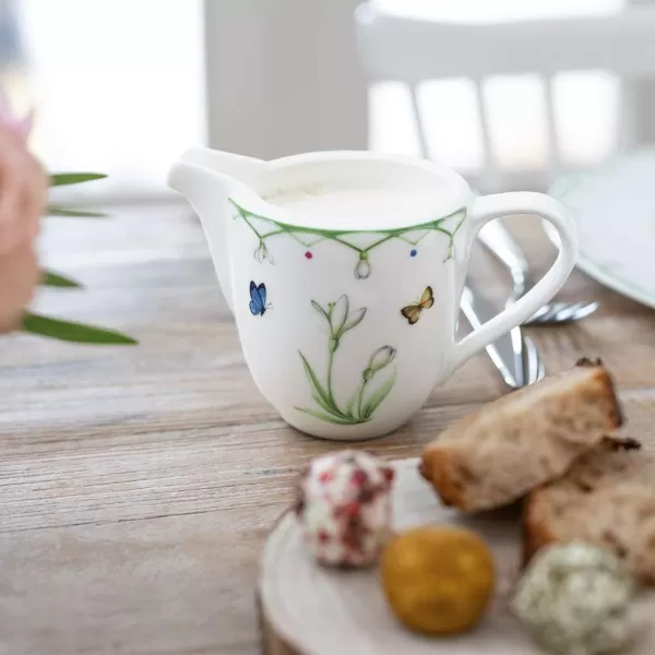 Villeroy &amp; Boch Spring Creamer, 9.5 oz, White/Colored