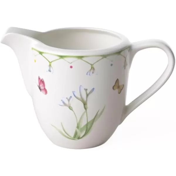 Villeroy &amp; Boch Spring Creamer, 9.5 oz, White/Colored