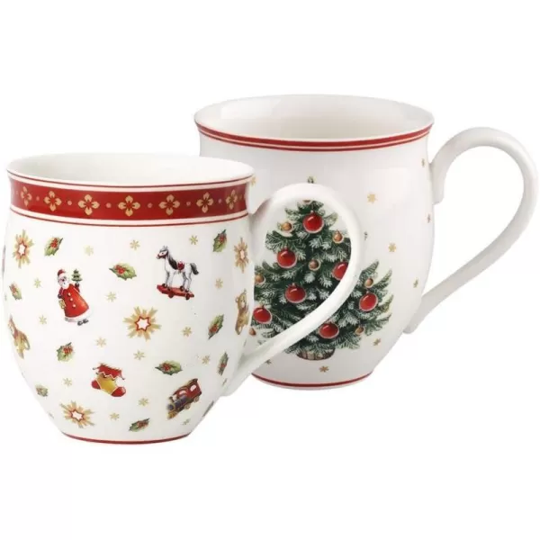 Villeroy &amp; Boch 6-Piece Delight Breakfast Set for 2, Red