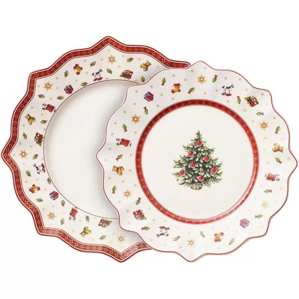 Villeroy &amp; Boch 6-Piece Delight Breakfast Set for 2, Red