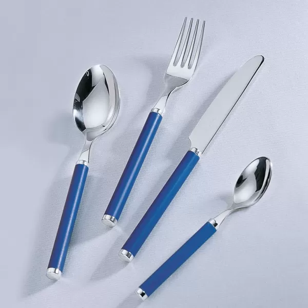 - Villeroy Boch Play! Red Roses Cutlery for up to 6 People, 24 Pieces, Stainless Steel, Red Plastic Handle