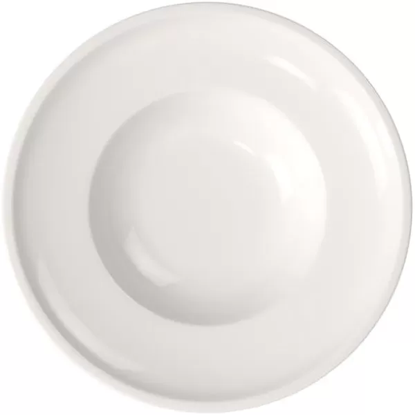 Villeroy &amp; Boch Artesano Original Rim Soup, 9.75 in, Premium Porcelain, White, 1 Count 