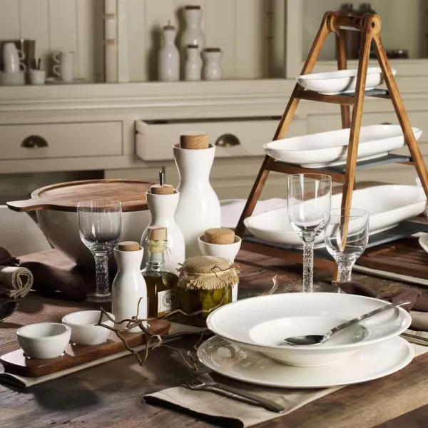 Villeroy &amp; Boch Artesano Original Rim Soup, 9.75 in, Premium Porcelain, White, 1 Count 
