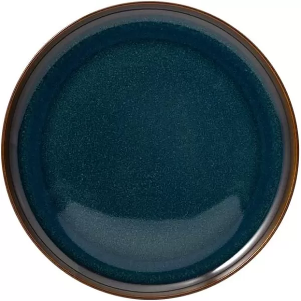like. by Villeroy &amp; Boch Crafted Denim Deep Plate 21.5 cm Premium Porcelain Blue