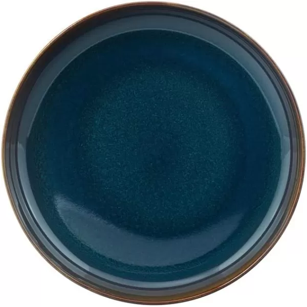 like. by Villeroy &amp; Boch Crafted Denim Deep Plate 21.5 cm Premium Porcelain Blue