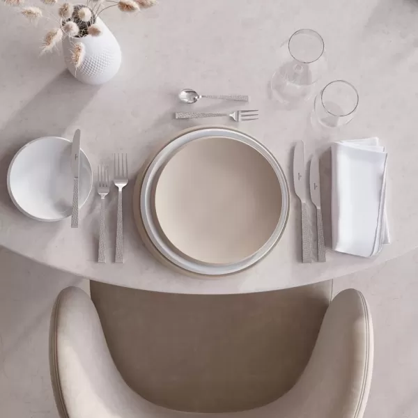 Villeroy &amp; Boch – NewMoon Beige Breakfast Plate 24 x 24 x 2.5 cm, Plate Made from Premium Porcelain