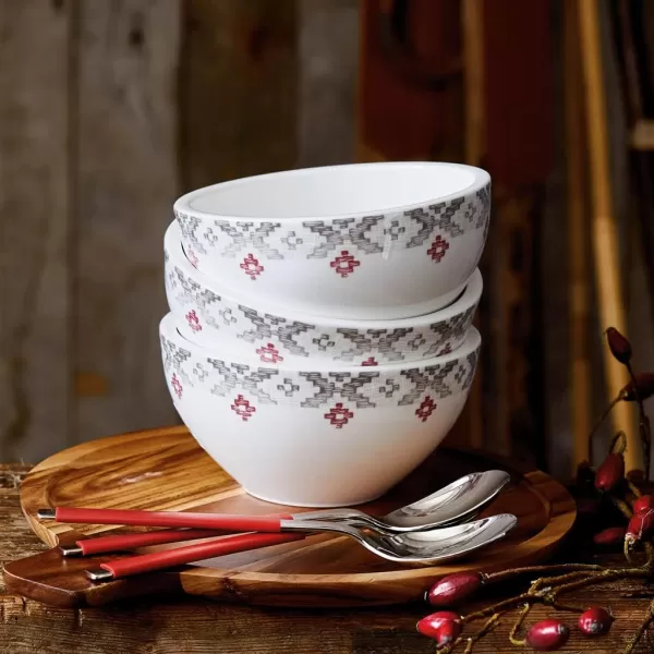 Artesano Montagne Round Vegetable Bowl by Villeroy &amp; Boch - Premium Porcelain - Made in Germany - Dishwasher and Microwave Safe - 9.5 Inches)