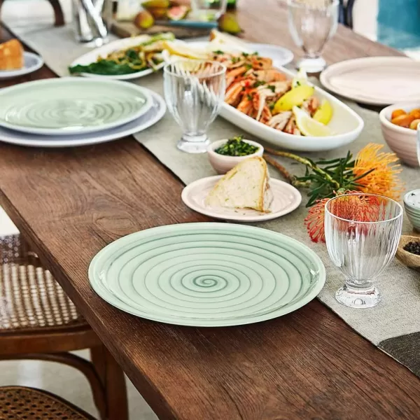Artesano Nature Beige Buffet/Pizza Plate by Villeroy &amp; Boch - Premium Porcelain - Made in Germany - Dishwasher and Microwave Safe - 12.5 Inches