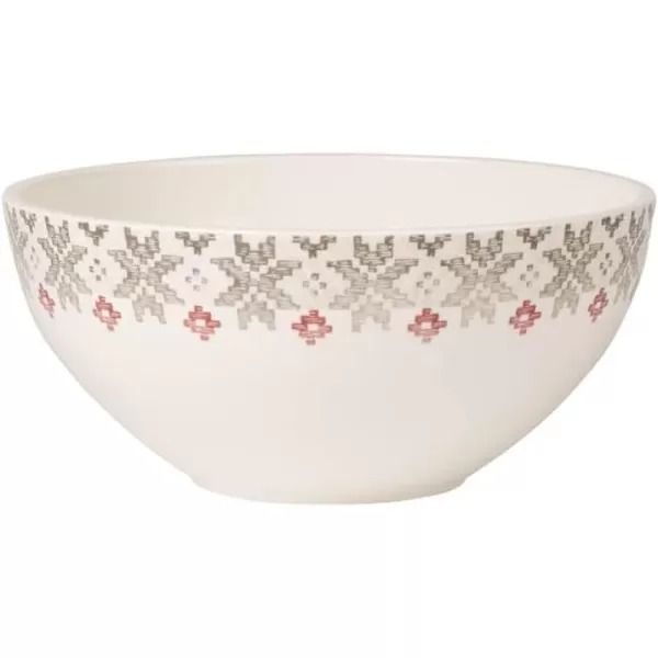 Artesano Montagne Round Vegetable Bowl by Villeroy &amp; Boch - Premium Porcelain - Made in Germany - Dishwasher and Microwave Safe - 9.5 Inches