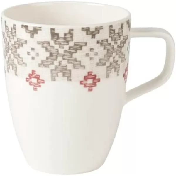 Artesano Montagne Round Vegetable Bowl by Villeroy &amp; Boch - Premium Porcelain - Made in Germany - Dishwasher and Microwave Safe - 9.5 Inches)