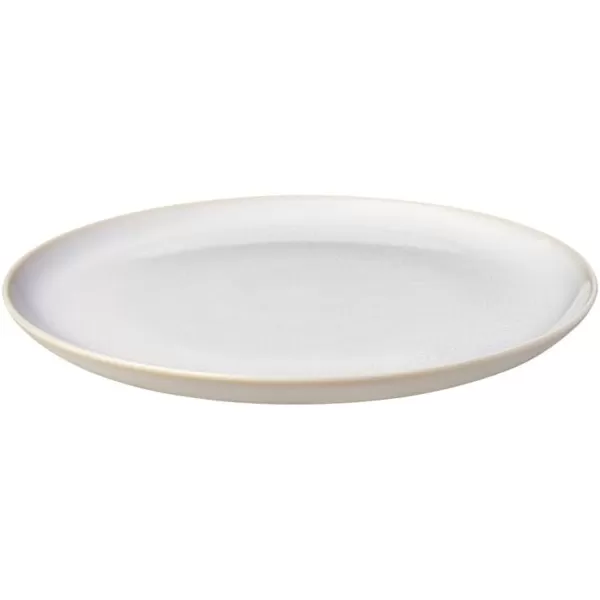 like. by Villeroy &amp; Boch - Crafted Cotton, Flat Plate, Premium Porcelain, Dishwasher-Safe, Microwave-Safe, Stackable, Plate, Dinner Plate, Crockery